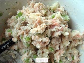 三文鱼土豆泥沙拉的做法步骤8