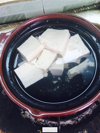 砂锅小白菜豆腐的做法步骤1