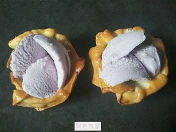 蓝莓冰淇淋蛊的做法步骤7