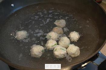 珍珠白玉手工鱼丸汤的做法步骤5