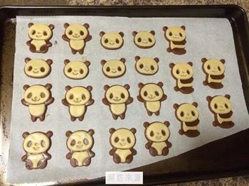 熊猫饼干的做法步骤8
