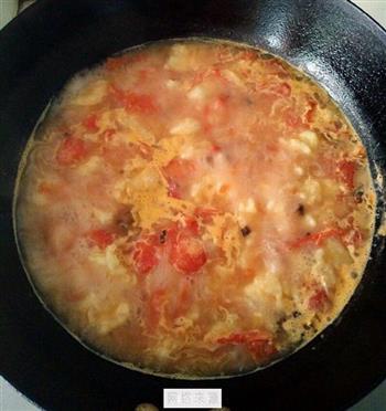 番茄鸡蛋面疙瘩的做法步骤4