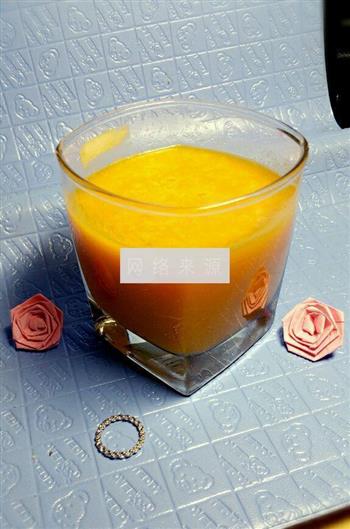 橙色夏日芒果苹果汁的做法步骤7