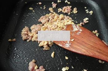 腐乳肉末炒豆角的做法步骤4