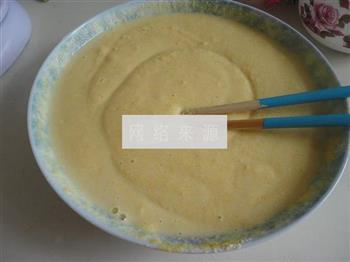 奶香玉米饼的做法步骤3