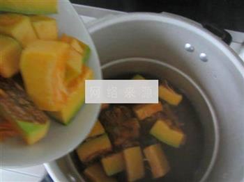 南瓜绿豆汤的做法图解7