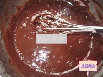巧克力乳酪蛋糕的做法步骤3