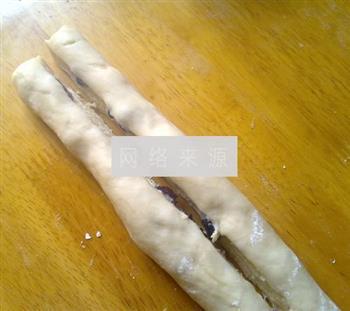 椰蓉葡萄花环面包的做法步骤13