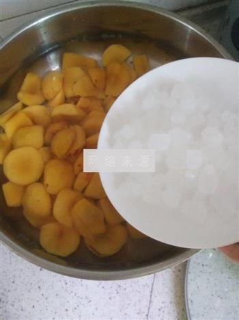 酸甜冰糖黄桃罐头的做法步骤3