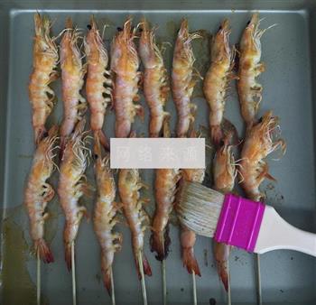 烤虾串的做法步骤6