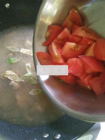西红柿牛腩汤的做法步骤4