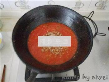 番茄肉酱意面的做法步骤11