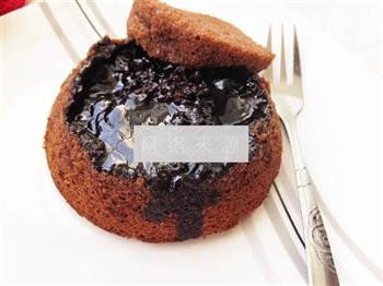 熔岩巧克力蛋糕的做法步骤14