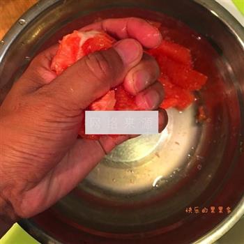 红苹果葡萄柚果酱的做法图解4