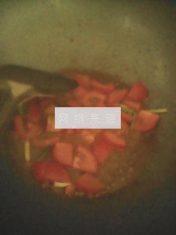 番茄鸡蛋汤粉的做法图解4
