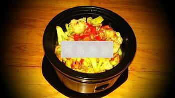 干锅有机花菜的做法步骤11