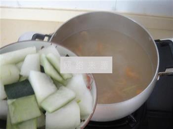 开洋蹄筋冬瓜汤的做法步骤7
