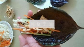 香炸紫苏鸡柳蔬菜卷的做法步骤7