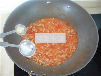 番茄肉酱面的做法步骤10