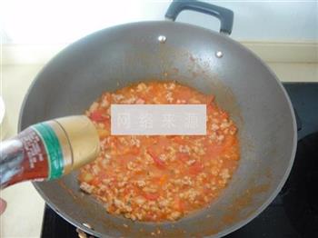 番茄肉酱面的做法步骤9