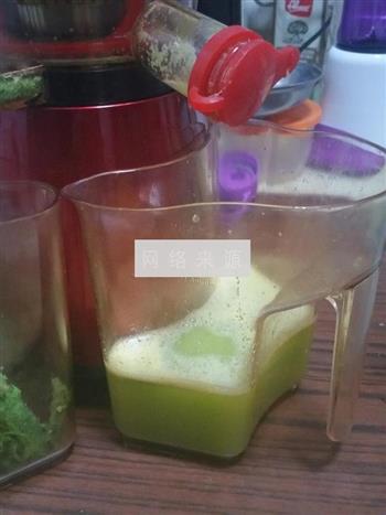 花椰菜苹果汁的做法图解4