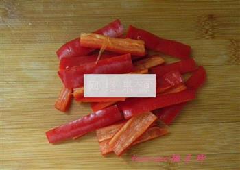 红椒炒丝瓜的做法步骤4