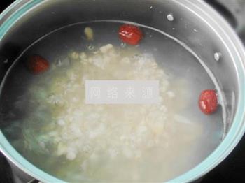薏米百合甜汤的做法步骤4