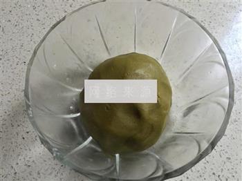抹茶豆沙酥的做法步骤4