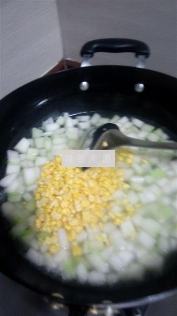 冬瓜玉米紫菜汤的做法图解8
