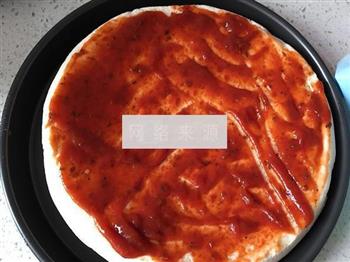 意大利培根披萨的做法步骤5