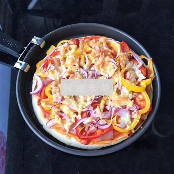 意大利培根披萨的做法图解9