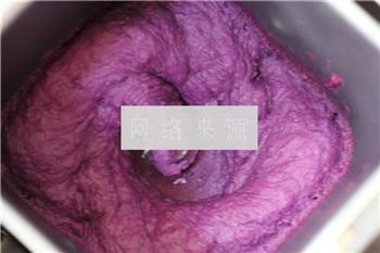 奶香紫薯糕的做法步骤4