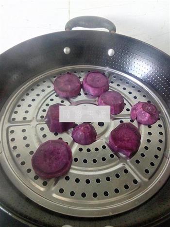 紫薯银耳莲子羹的做法步骤4