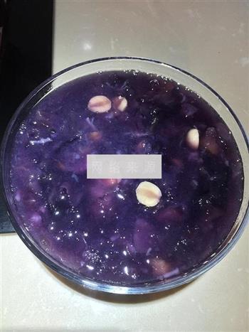 紫薯银耳莲子羹的做法步骤6