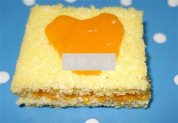 杏子果酱夹心小蛋糕的做法图解4