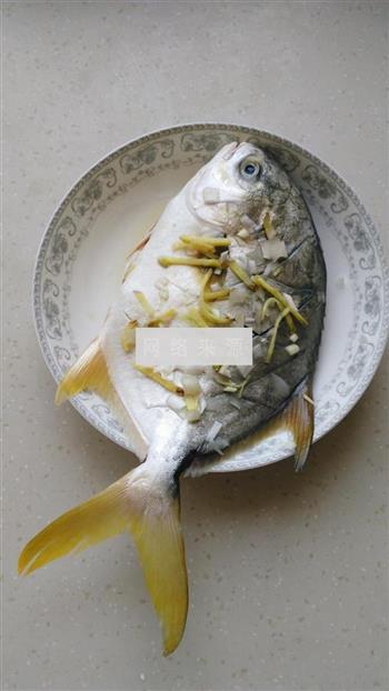 清蒸金鲳鱼的做法图解3