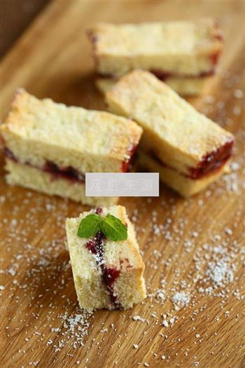 椰香草莓软酥饼的做法步骤17