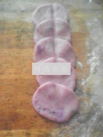 紫薯玫瑰饼干的做法步骤4