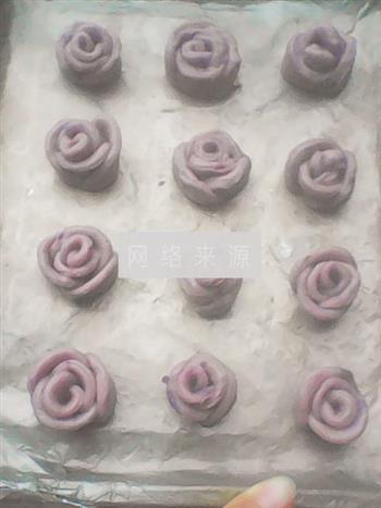 紫薯玫瑰饼干的做法步骤7