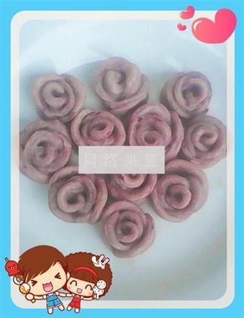 紫薯玫瑰饼干的做法步骤9