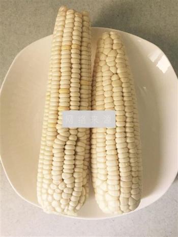 鲜玉米羹的做法图解2