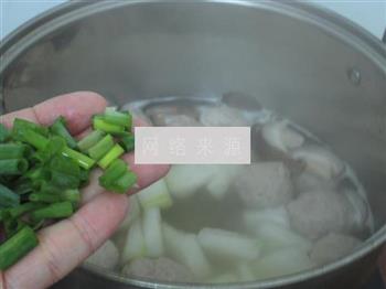 香菇冬瓜肉丸汤的做法步骤10