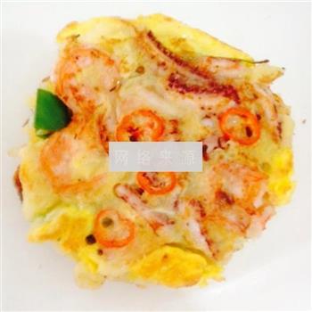 韩式海鲜葱饼的做法图解12