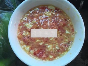 鸡蛋豆腐烤番茄的做法步骤7