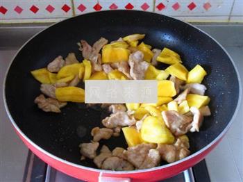 菠萝蜜炒肉片的做法步骤8