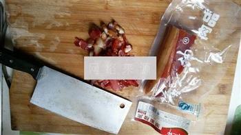 腊肉炒芦笋的做法步骤2