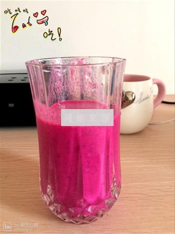 火龙果酸奶汁的做法步骤4