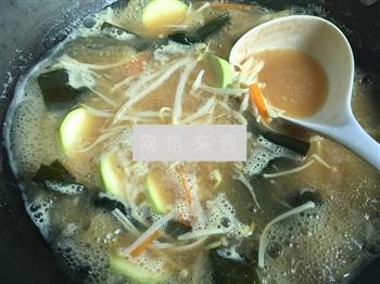 日式味增汤的做法图解4