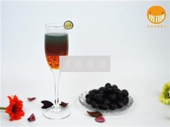 鸡尾酒葡萄果汁的做法步骤6