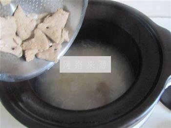 香菜猪肝阴米粥的做法步骤5